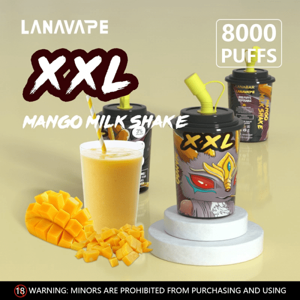 lanabar-xxl-8000-puffs-mango-milkshake