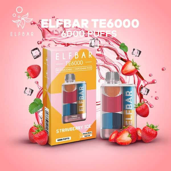 elfbar-te-6000-puffs-strawberry-ice