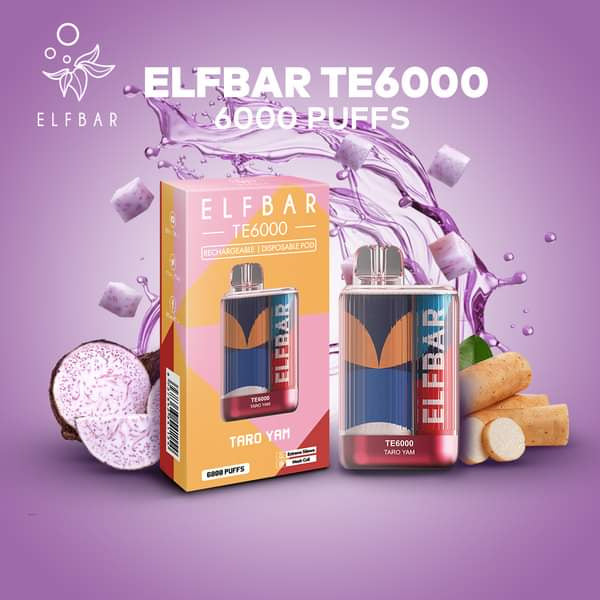 elfbar-te-6000-puffs-taro-yam